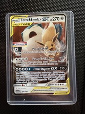 Pokemon Tag Team Bahasa Indonesia Eevee & Snorlax GX Indomaret Promo 166/SM-P picture