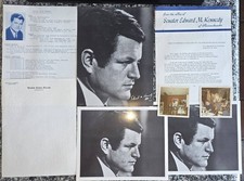 Vintage Edward M. Kennedy Campaign and Senate Lot including ORIG Polaroids picture