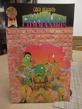 COLD-BLOODED CHAMELEON COMMANDOS No. 2 Comic Book---October 1986 (Blackthorne) picture