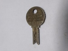 Mills Novelty Co. Chicago Slot Machine Key No. S2779 S 2779 Antique  picture