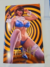 MHouse Peyton Blue Austin Powers Cosplay Danejo Signed Melinda Young W/COA Ltd20 picture