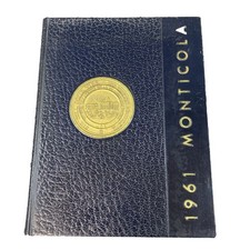Vtg 1961 West Virginia University Yearbook College WV Monticola WVU Mountaneer picture