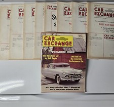 Car Exchange Magazine - 1979 - Complete Year - Premier Issue - Lot Of 9 Magazine picture
