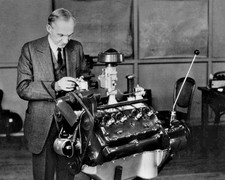 Inventor Ford Motors HENRY FORD Glossy 8x10 Photos Model V8 Engine Print Poster picture