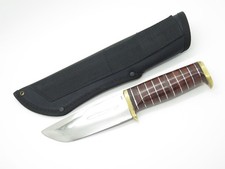 Vtg 1960s-70s Japan Guns & Ammo Hibben Design Elmer Keith Skinner Hunting Knife picture