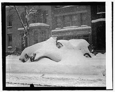 Photo:Blizzard,January 1922,Snow Storm,Winter Scene,2 picture