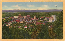 Bird's Eye View of Asheville NC 