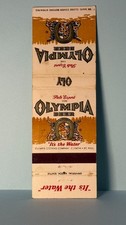 Matchbook Cover OLYMPIA BEER Pale Ale Drink Alcohol Bar St. Paul Minnesota MN picture