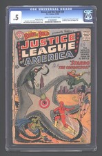 Brave and the Bold  28   CGC .5  1960     1st App Justice League of America picture
