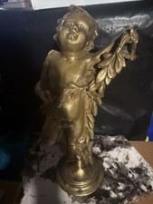Putti in gilded bronze, 19th century picture