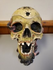 Rare Metallica Skull Ashtray 2002 Spencer Gifts/Giant Merchandising Great... picture