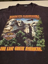 Men's Vintage Harley Davidson 3d 1983 Emblem T-shirt Size XXL picture
