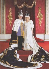 *ORIGINAL POSTCARD-2026*QUEEN CAMILLA-KING CHARLES III. NOBILITY CORONATION picture