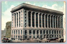 Chicago Illinois New Court House Antique Postcard c.1910 picture