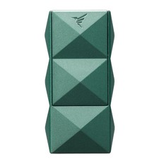 Colibri Quasar II Double-Flame Lighter With Punch, Green picture