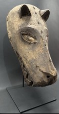 Antique Bamana Lion Mask -Segou-Mali -early 20 Century picture