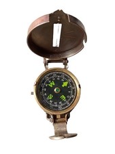Soldiers Military Thumb Compass Brass Navigation Item For Gift picture