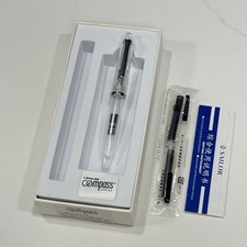 Sailor Compass 1911 Fountain Pen - Medium Fine - Transparent Clear 11-9924-300 picture