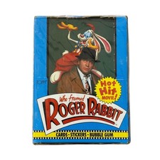 1988 Topps Who Framed Roger Rabbit EMPTY Wax Box 36 Ct Trading Card Display picture