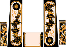 Bally Eight Ball Deluxe Pinball Machine Cabinet Decal Set picture