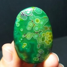 Rare 18G Natural Gobi Agate Eyes Agate/stone Madagascar A160 picture