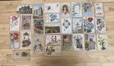 47 Antique Vintage Postcards 1900s Ohio Cincinnati Toledo WWI Historical Lot picture