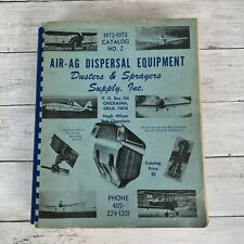 Vintage Parts Catalog #2 AIR-AG Dispersal 1972-73 Dusters Sprayers Supply 910 pg picture