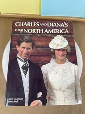 Charles and Diana Tour of North America 1983 Princess Diana Hardcover Photo Book picture