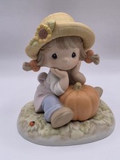 Precious Moments 2001  OH WHAT A WONDER-FALL DAY - Country Lane 879096 Pumpkin picture