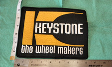 Vintage Large Keystone The Wheel Makers Back patch USA Only picture