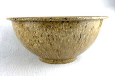 VTG 60s Brown Confetti Mixing Bowl 118 Melamine Splatter Speckled 10