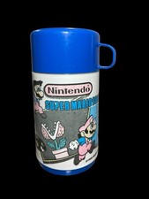 Vintage Nintendo Super Mario Bros. Thermos by Aladdin 1988 CLEAN picture