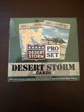 1991 Pro Set Desert Storm Trading Cards Unopened Box FACTORY SEALED picture