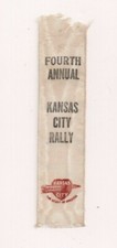 1923 Kansas City Council, Missouri Lone Scout Rally Ribbon ULTRA RARE ITEM picture