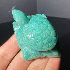 108g Rare Tianhe stone crystal Dragon turtle skull   carved Skull Gift picture