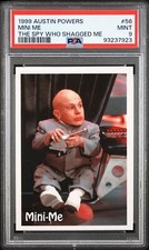 VERNE TROYER MINI-ME ROOKIE 1999 Austin Powers PSA 9 - POP 3 NONE HIGHER picture