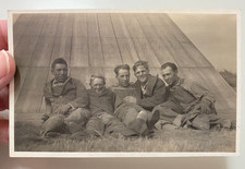 VTG Terry MT Prairie County Thresher Workers Overalls Newsboy Caps RPPC 1910s picture