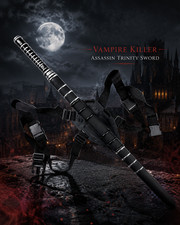 Day Walker Vampire Killer Assassin Trinity Sword Blade For Cosplay,Props,Shows picture
