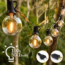 30M LED Fairy String Light Outdoor Birthday Party Light String G40 Patio Garden picture