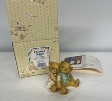 Cherished Teddies Seth & Sarabeth 1995 Were Brady Good Pals Hugging 128015 NEW picture