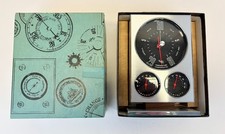 Vintage Taylor Director I Desk Barometer 6514 Stormoscope NOS w/ Box Papers NICE picture