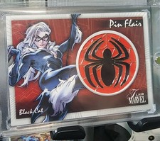 Marvel 2023 Flair Pin  Black Cat PFM14 picture