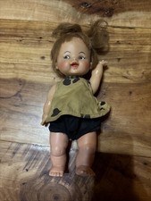 Pebbles Flintstone Doll 16” - 1960s Hanna Barbera Toy Doll - Ideal Toy Corp. picture