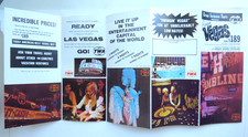 Vintage LAS VEGAS TWA 'SWINGIN' VEGAS' Brochure - Airline- 1972 - Casinos Hotels picture
