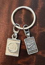 Vintage Nike Challenge Court Tennis  Keychain; Agassi; Custom; EUC; Rare/HTF; picture