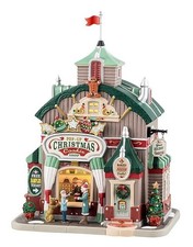 Lemax Pop-up Christmas Cookie Shop w/adapter #45248 BRAND NEW picture