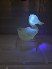 Rare Vintage Signed Anthony Freeman McFarlin Acrylic Duck (Glows) Mold Model picture