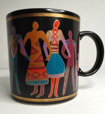 LAUREL BURCH Familia del Mundo Coffee Mug Cup  1988 picture