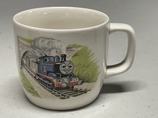 NIB Thomas the Tank Engine Wedgwood England VINTAGE 1984 Ceramic Childs Cup Mug picture