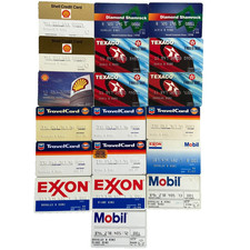 Expired Store Gas Card Shell Exxon Mobil Texaco Chevron Gulf Diamond Shamrock picture